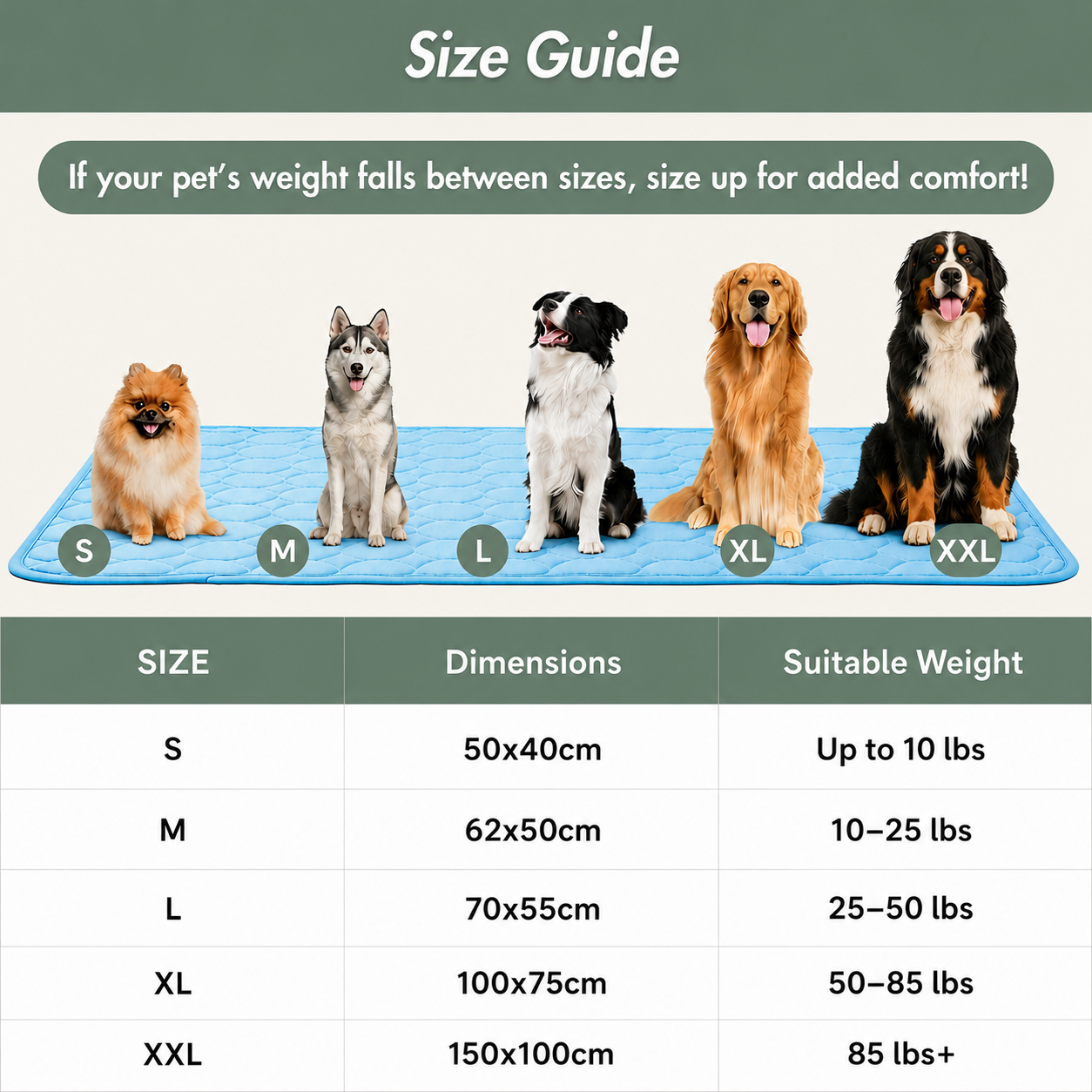 Elarie™ Cooling Dog Mat