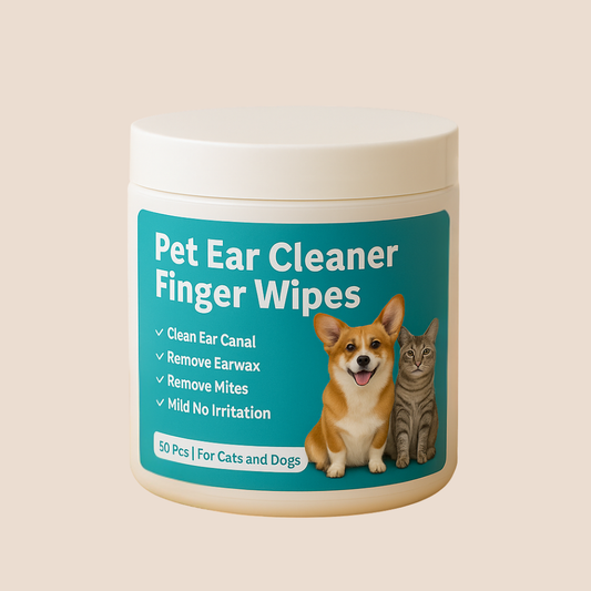 Pet Ear Cleaning Finger Wipes