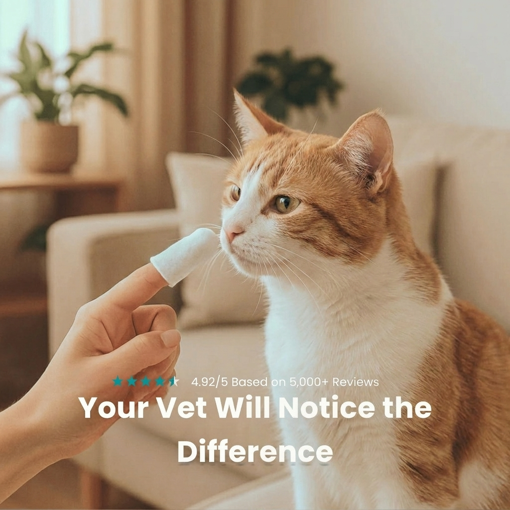 Elarie™ Natural Pet Dental Finger Wipes