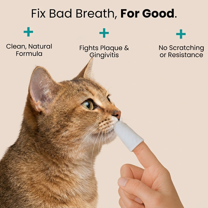Elarie™ Natural Pet Dental Finger Wipes